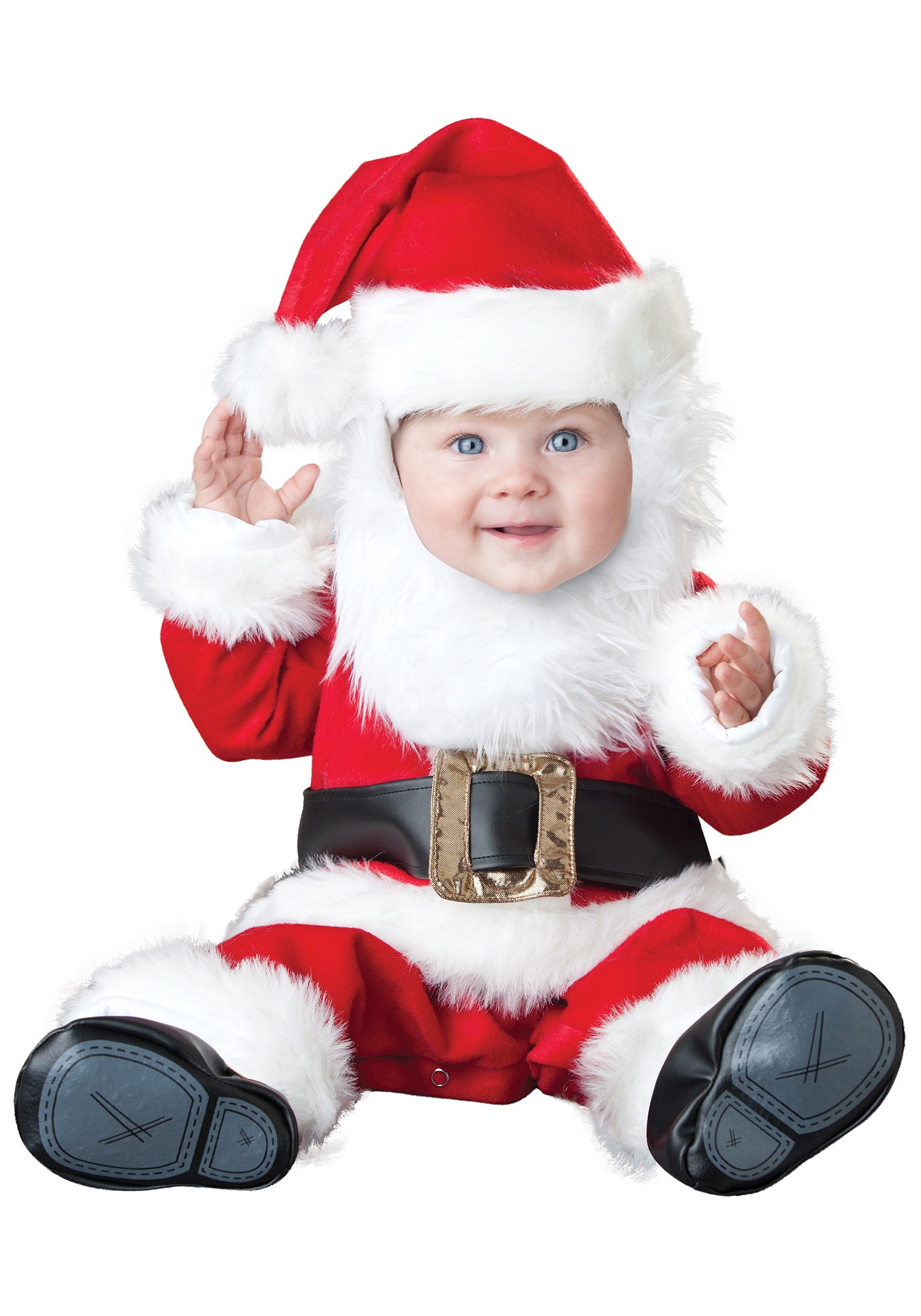 Photos - Fancy Dress Character In  Santa Claus Infant Costume Red IN56005 