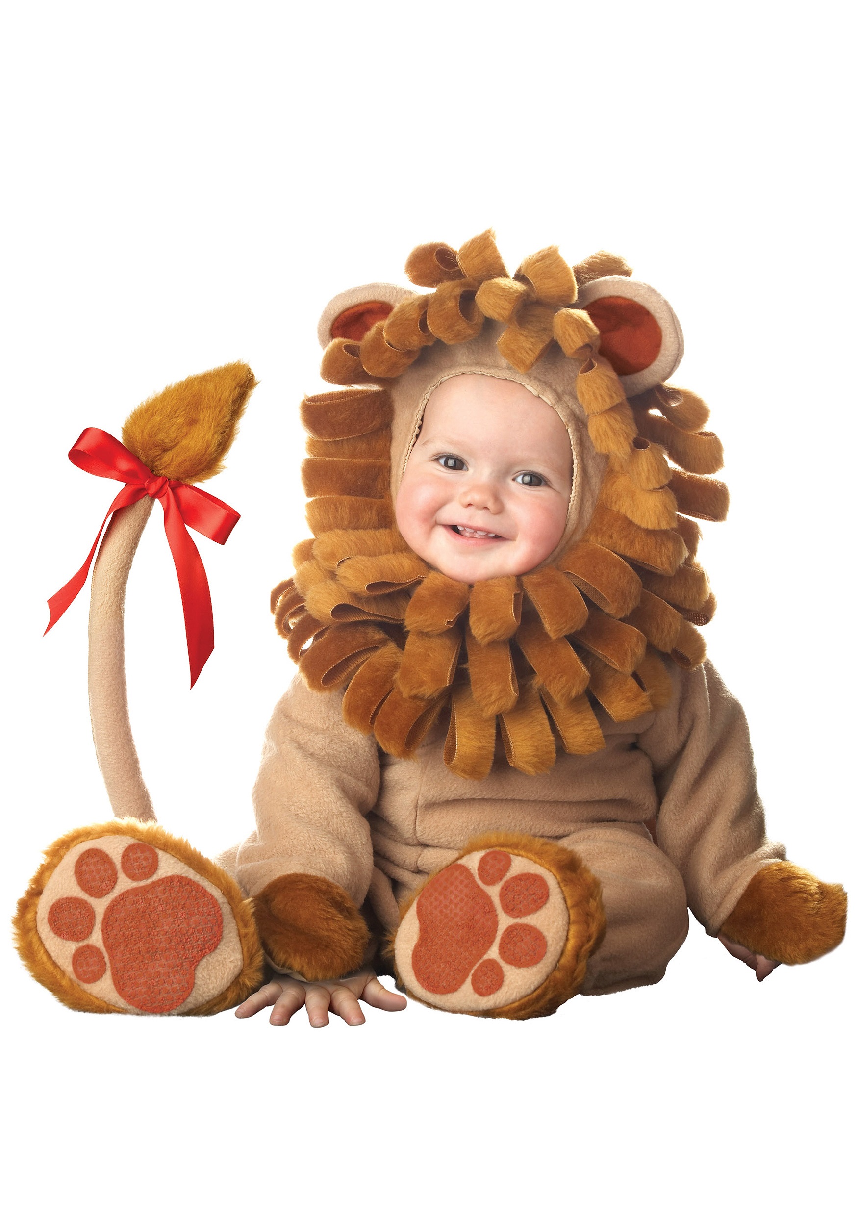 Lion Cub Costume For Babies , Warm Infant Halloween Costumes