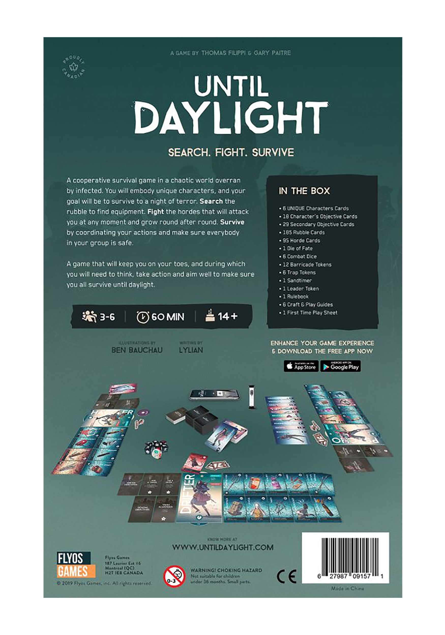 The Until Daylight Survival Card Game