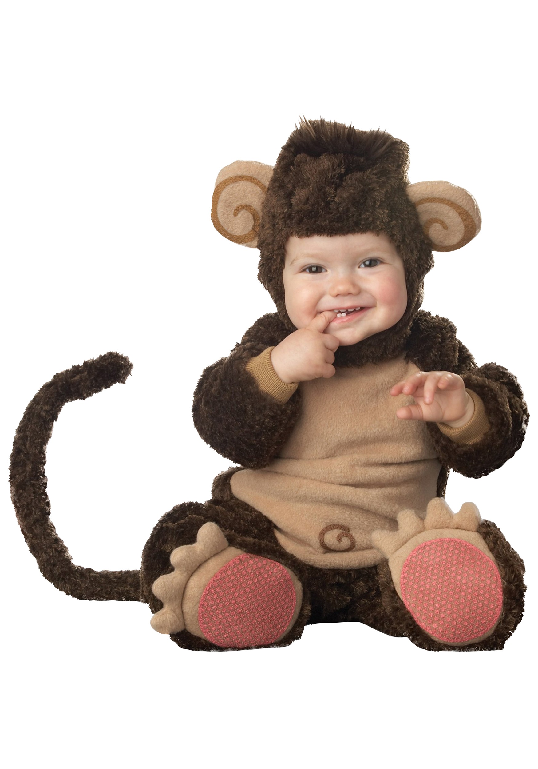 Photos - Fancy Dress Character In  Lil Monkey Costume For Baby | Warm Halloween Costume for Todd 