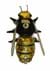 Noble Gems Glass Honey Bee Ornament Alt 2