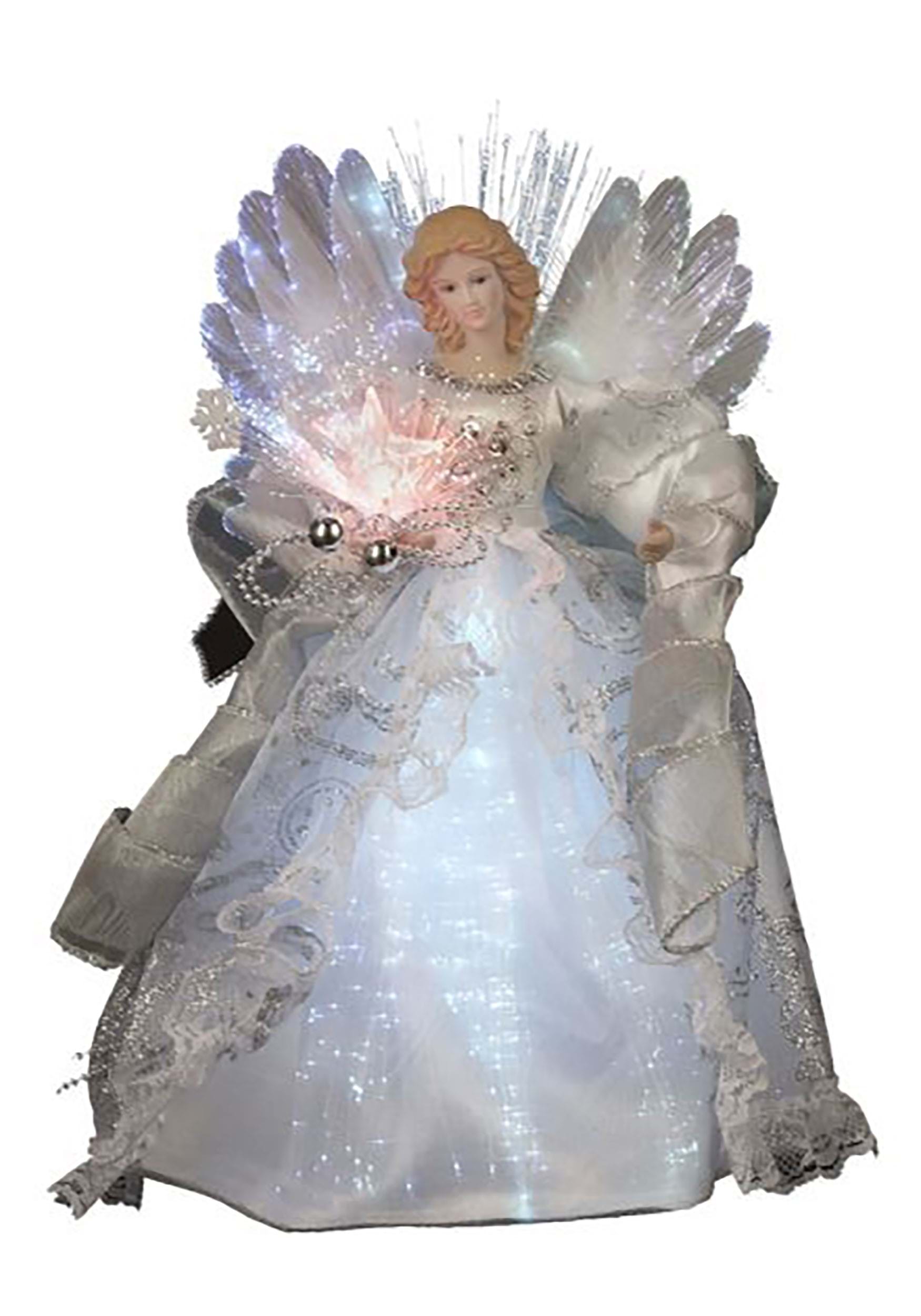 Tree Topper 12 White Lighted Angel