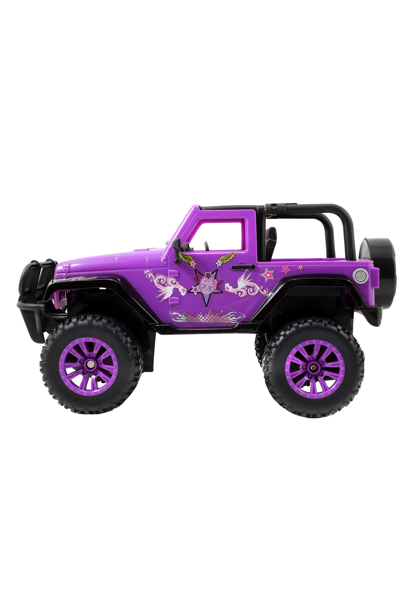 purple remote control jeep