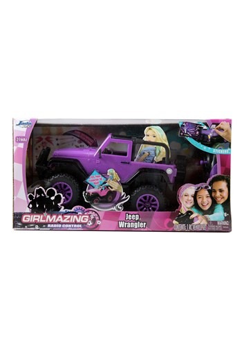 Jada Toys - Girlmazing 1:16 Scale Rc Jeep, Exclusivo Star De