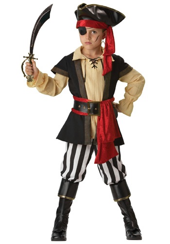 Boys Scoundrel Pirate Costume
