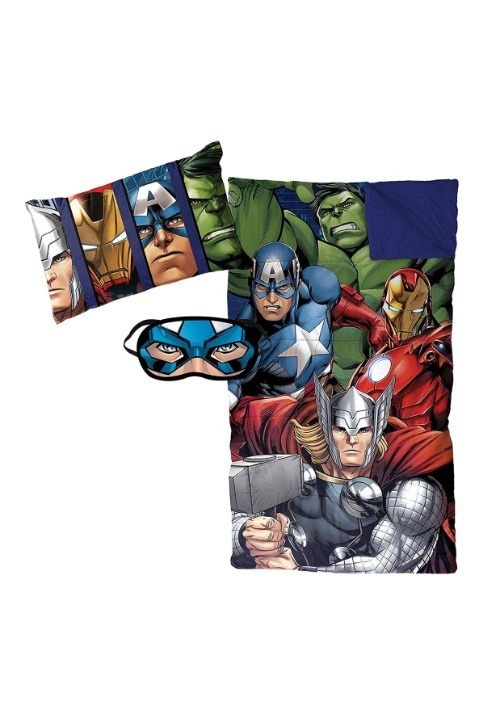 AVENGERS ASSEMBLE 3PC SLEEPOVER SET