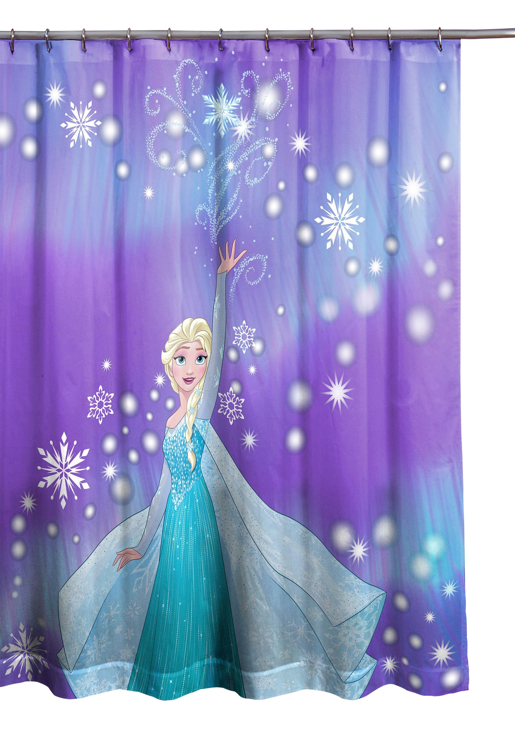 Disney Frozen Snowflake Shower Curtain