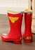 Girls Wonder Woman Rain Boots alt 2