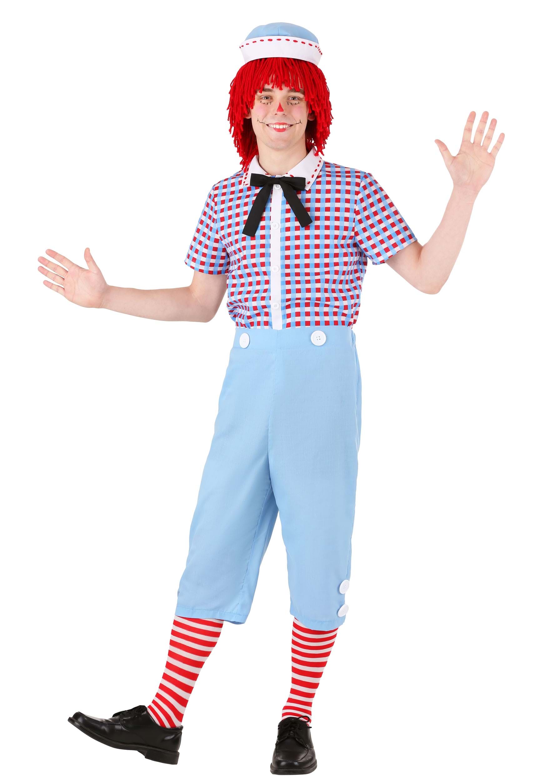 Mens Raggedy Andy Costume
