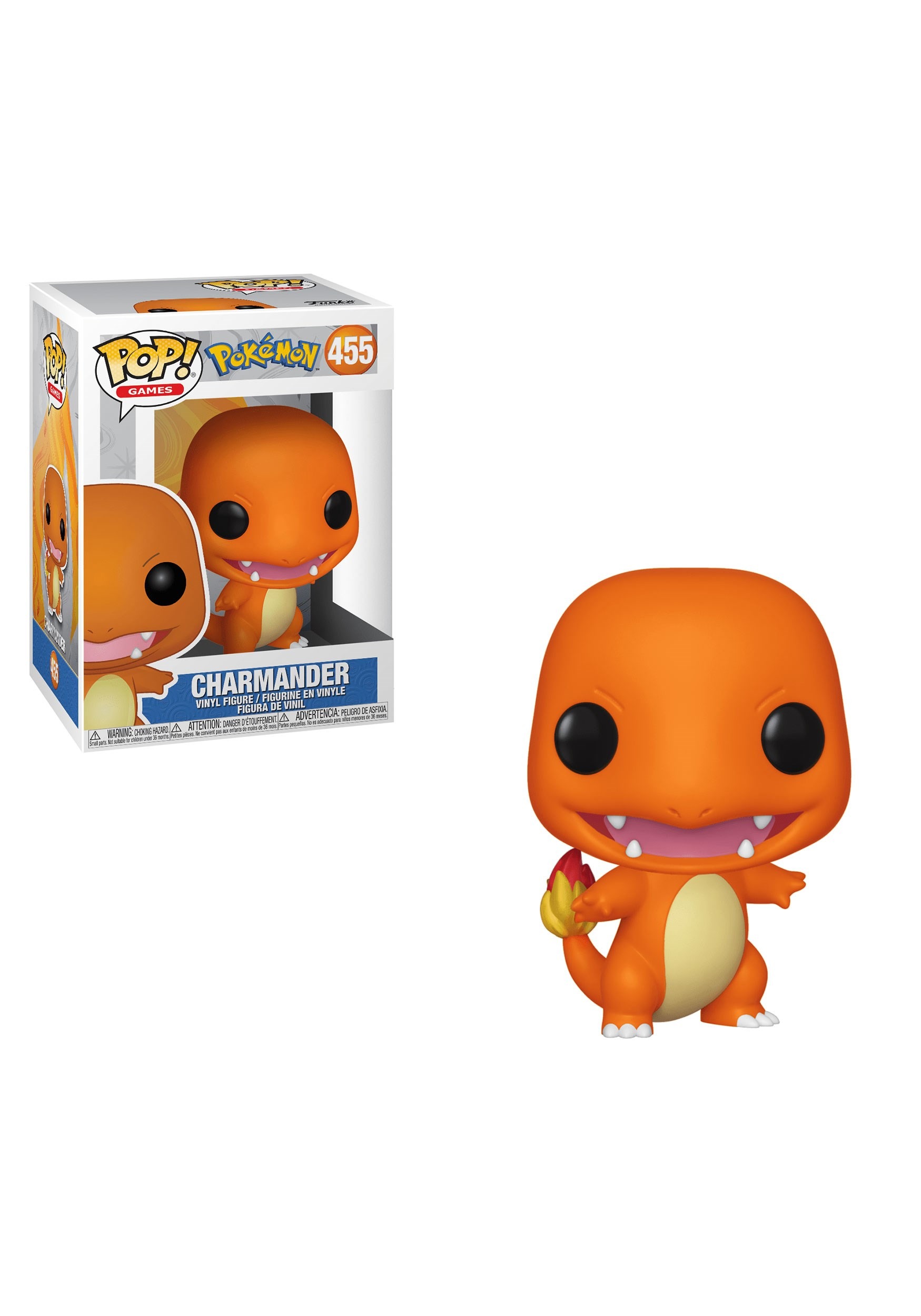 Funko POP! Games: Charmander Pokémon | Pokémon Action Figure