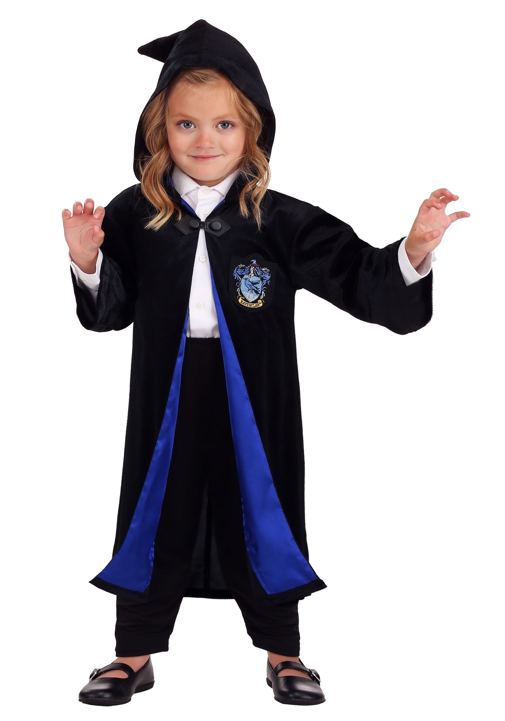  Deluxe Toddler Harry Potter Ravenclaw Robe, Ravenclaw Robe,  Hooded Wizard Robe for Halloween & Cosplay 2T : Clothing, Shoes & Jewelry