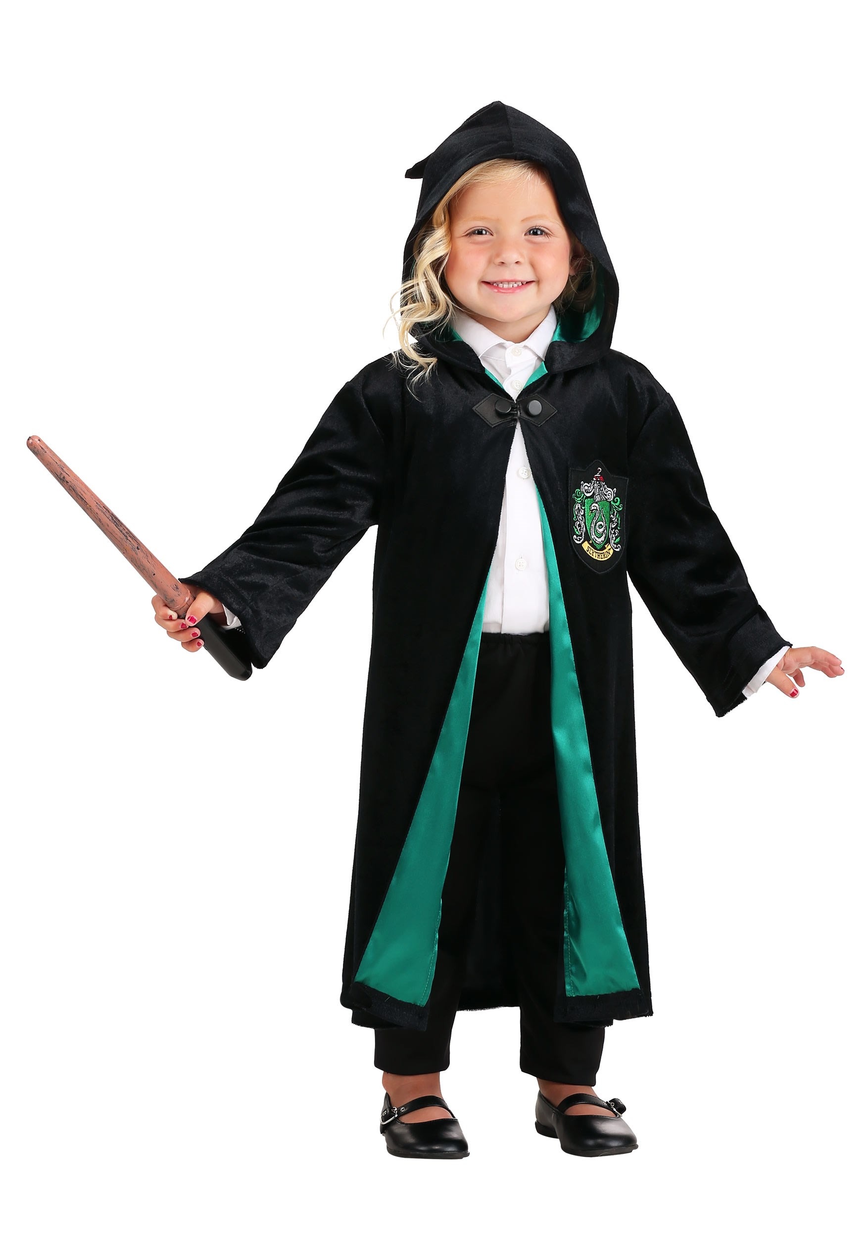 Kids Harry Potter Classic Slytherin Robe Costume