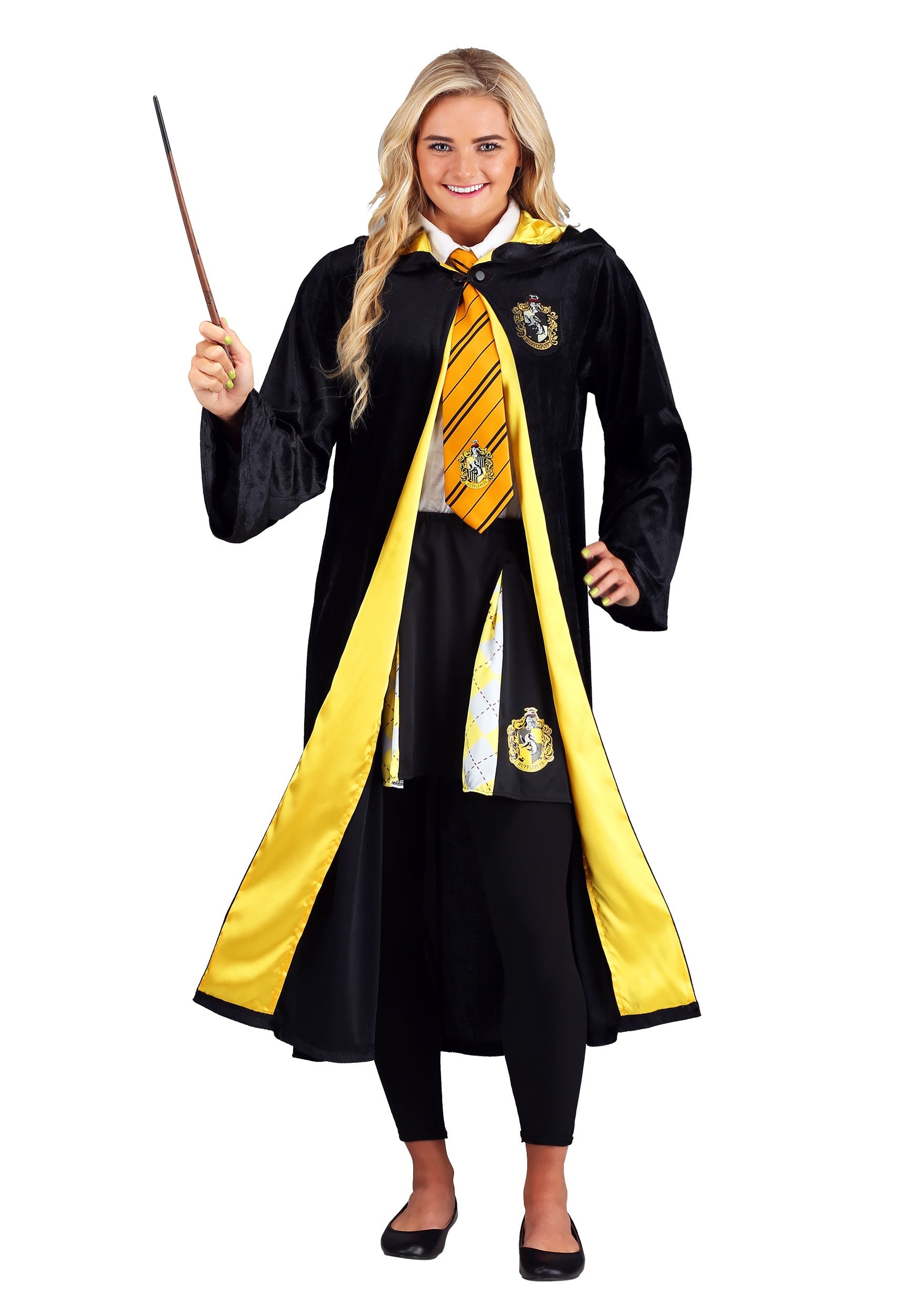 Harry Potter Slytherin Robe Men's Halloween Fancy-Dress Costume for Adult,  Regular Standard