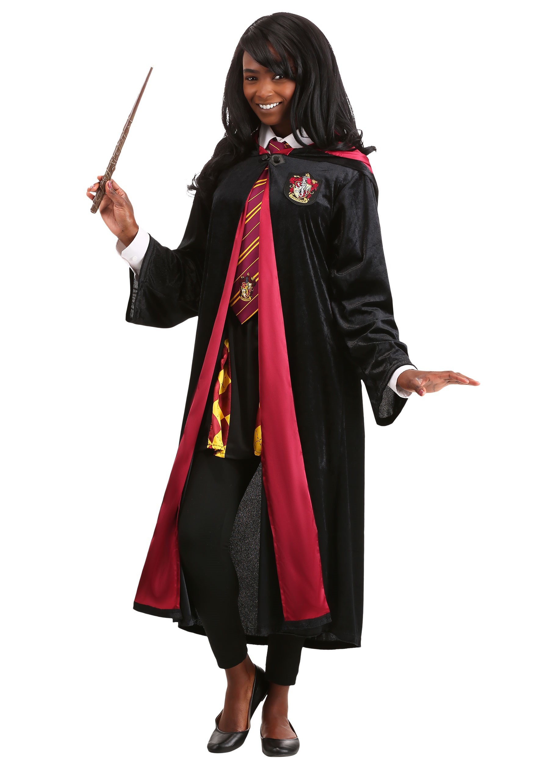 Deluxe Harry Potter Plus Size Ravenclaw Robe Costume for Adults