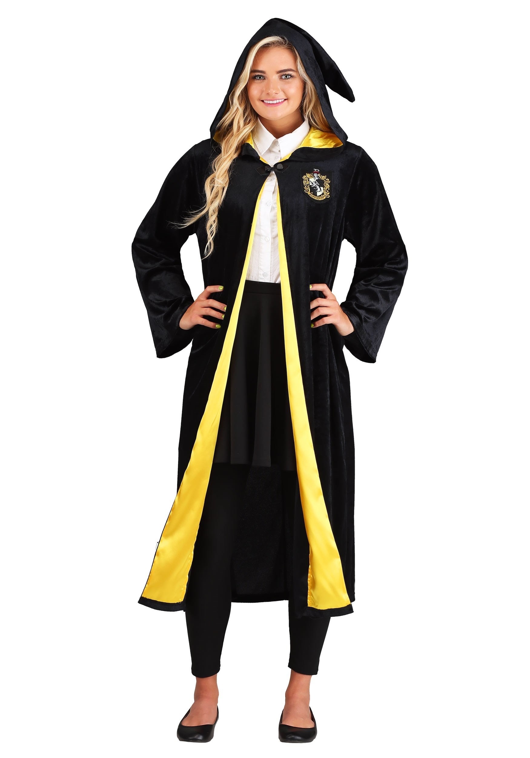 Harry Potter Hogwarts HUFFLEPUFF House Women's Leggings TC Plus Size 12-20  