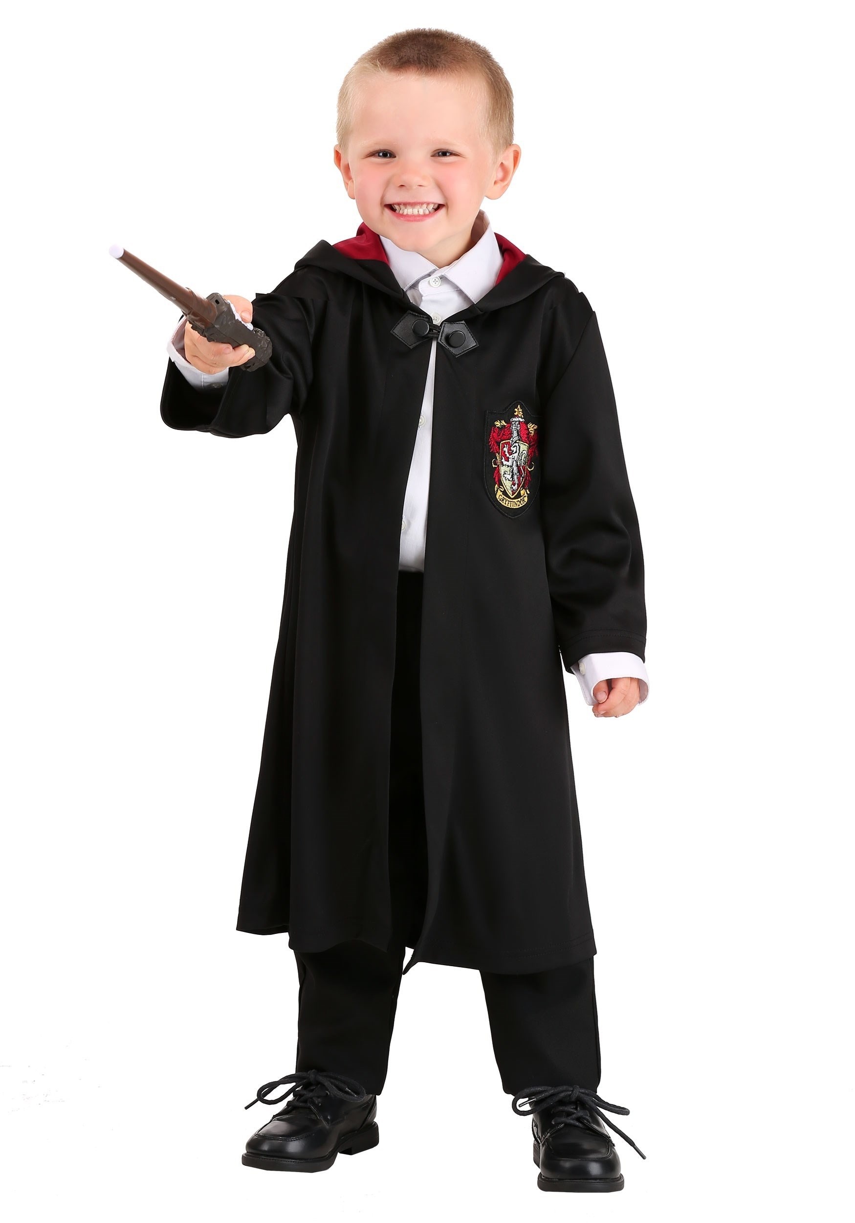 Photos - Fancy Dress Potter Jerry Leigh Harry  Gryffindor Robe for Toddlers Black/Red FUN168 