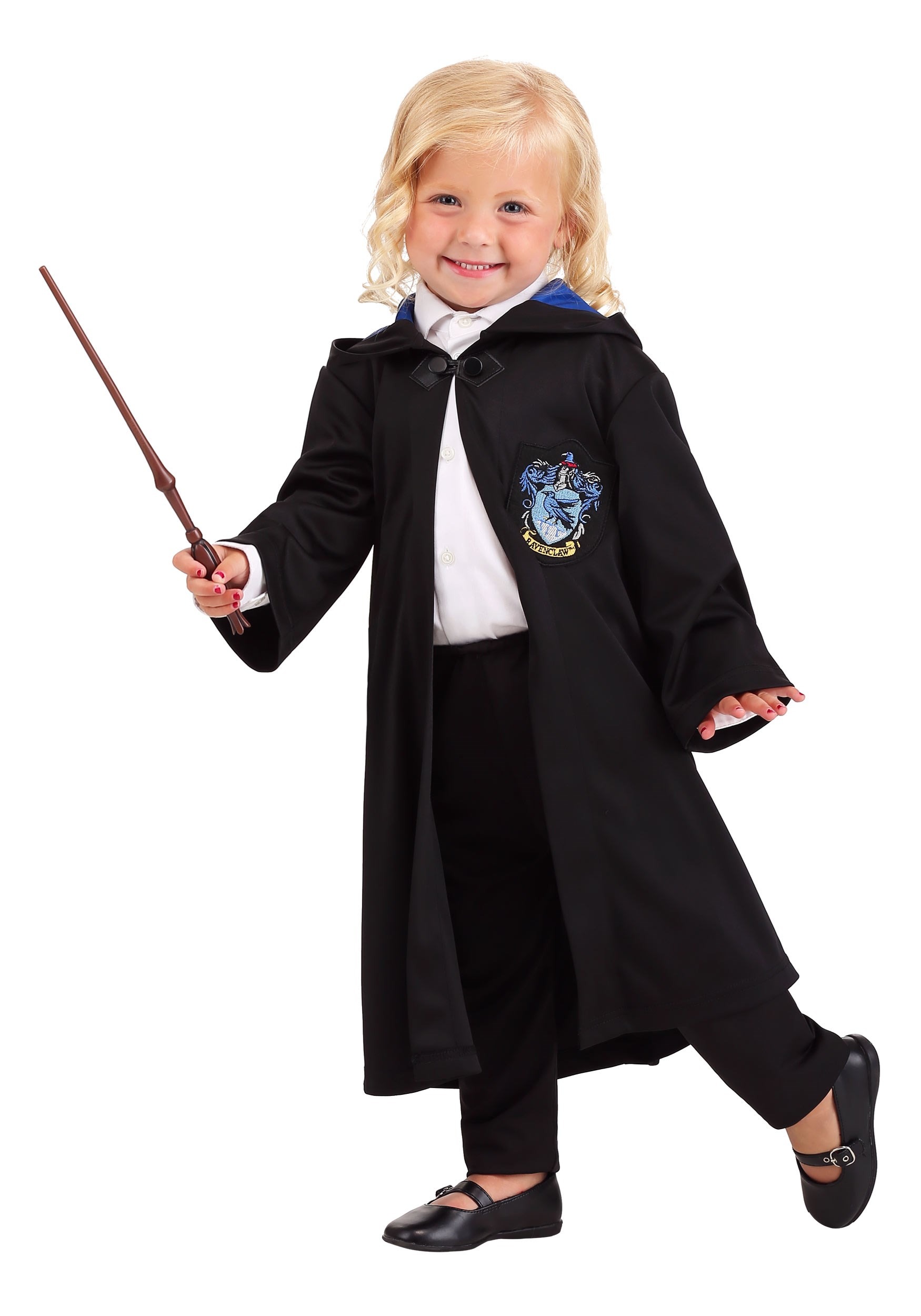 Photos - Fancy Dress Potter Jerry Leigh Harry  Toddlers Ravenclaw Costume Robe Black/Blue FU 