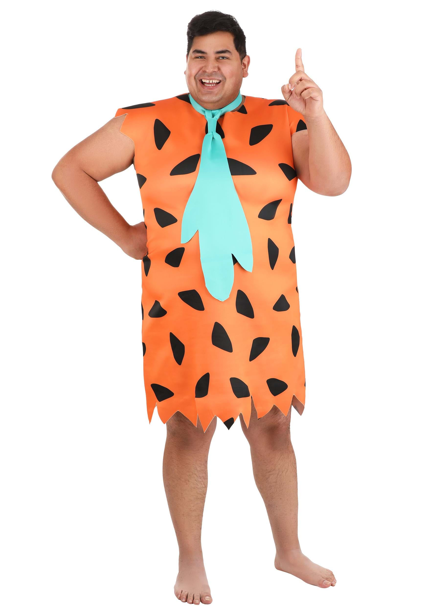 Mens Plus Size Flintstones Fred Flintstone Costume pic
