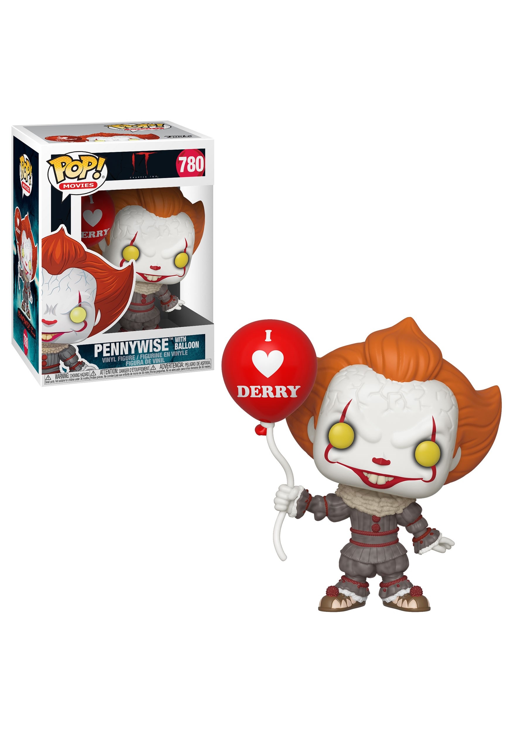 POP! Movies: IT: Chapter 2 - Pennywise with Balloon Figure