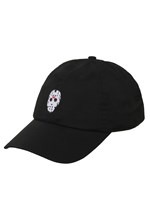 Friday the 13th Jason Mask Black Baseball Cap alt 2