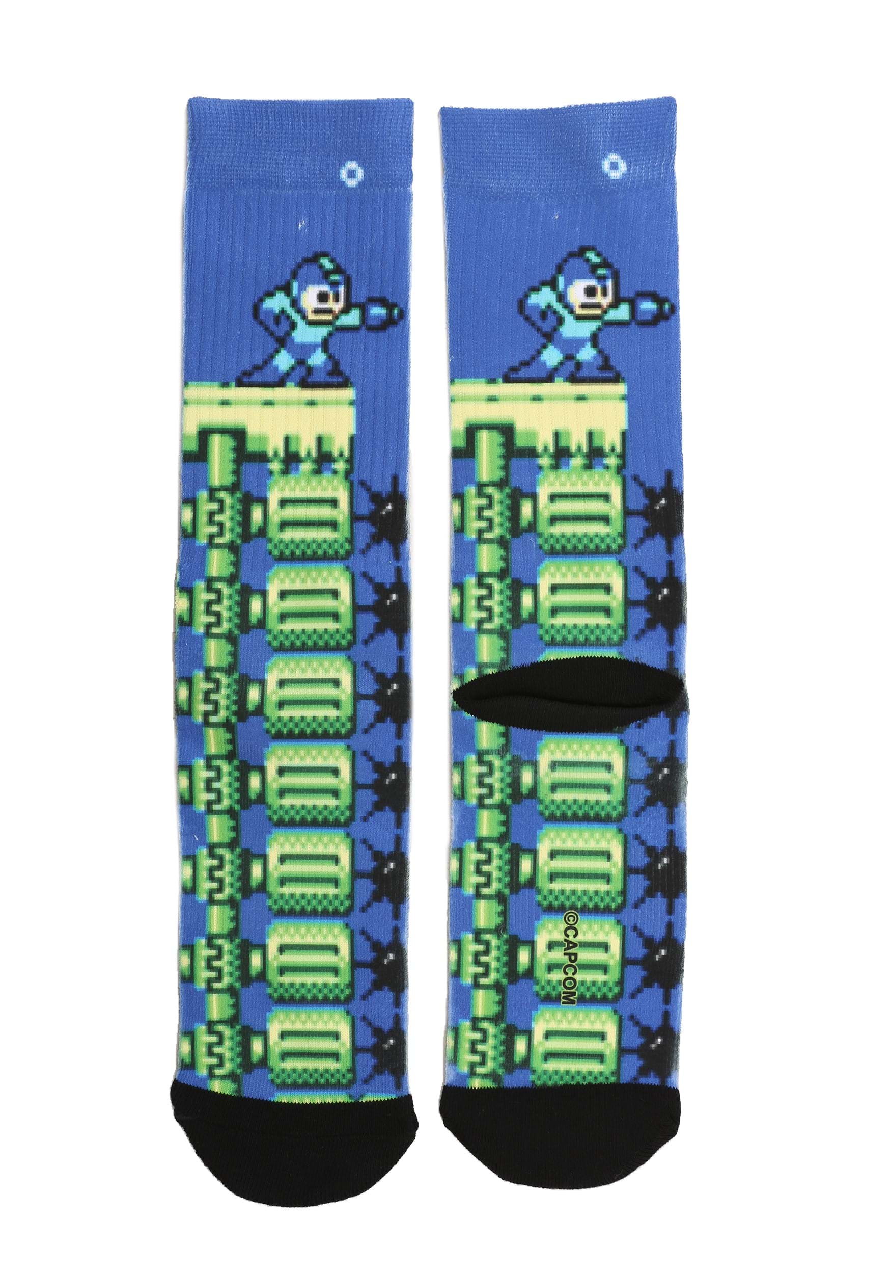 Mega Man Capcom Sublimated Socks