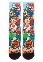 Mario Brothers Stacked Characters Sublimated Socks Alt 1