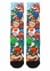 Mario Brothers Stacked Characters Sublimated Socks Alt 1