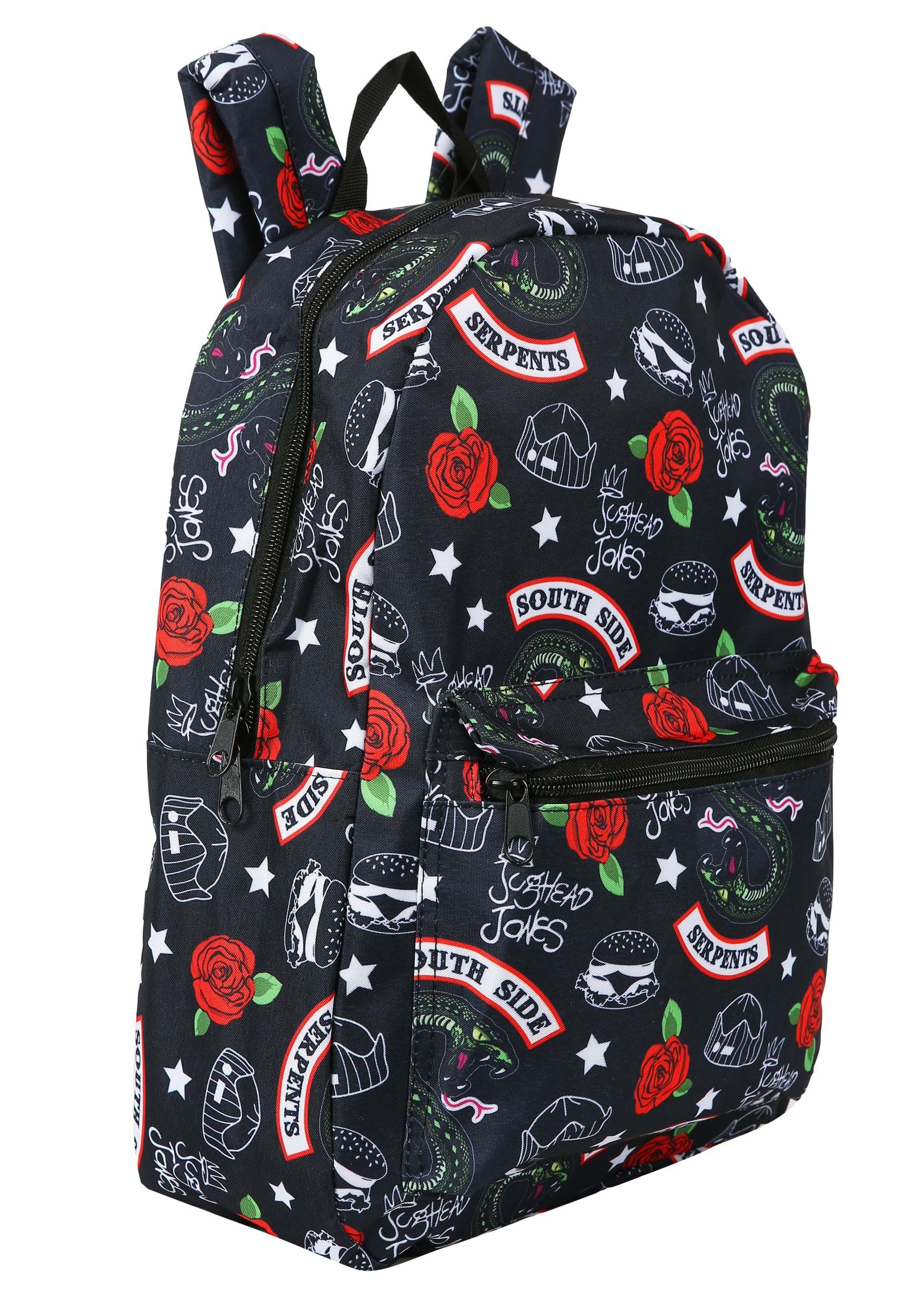 Riverdale Southside Serpents Backpack teenagers Schoolbag Men Mochila Laptop Bag 