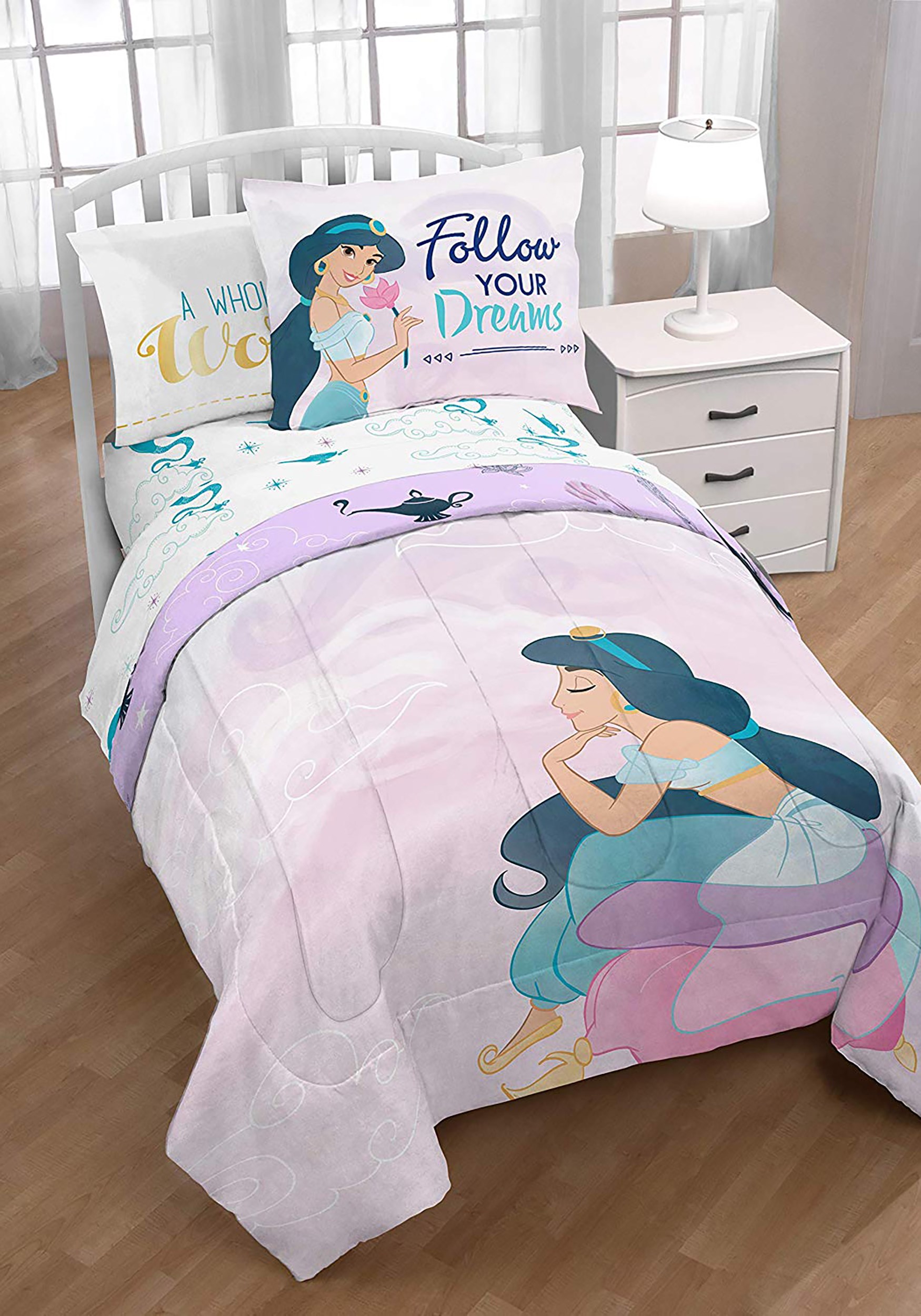 Disney Aladdin Dreams Twin Bed In A Bag, Twin Bed N Bag