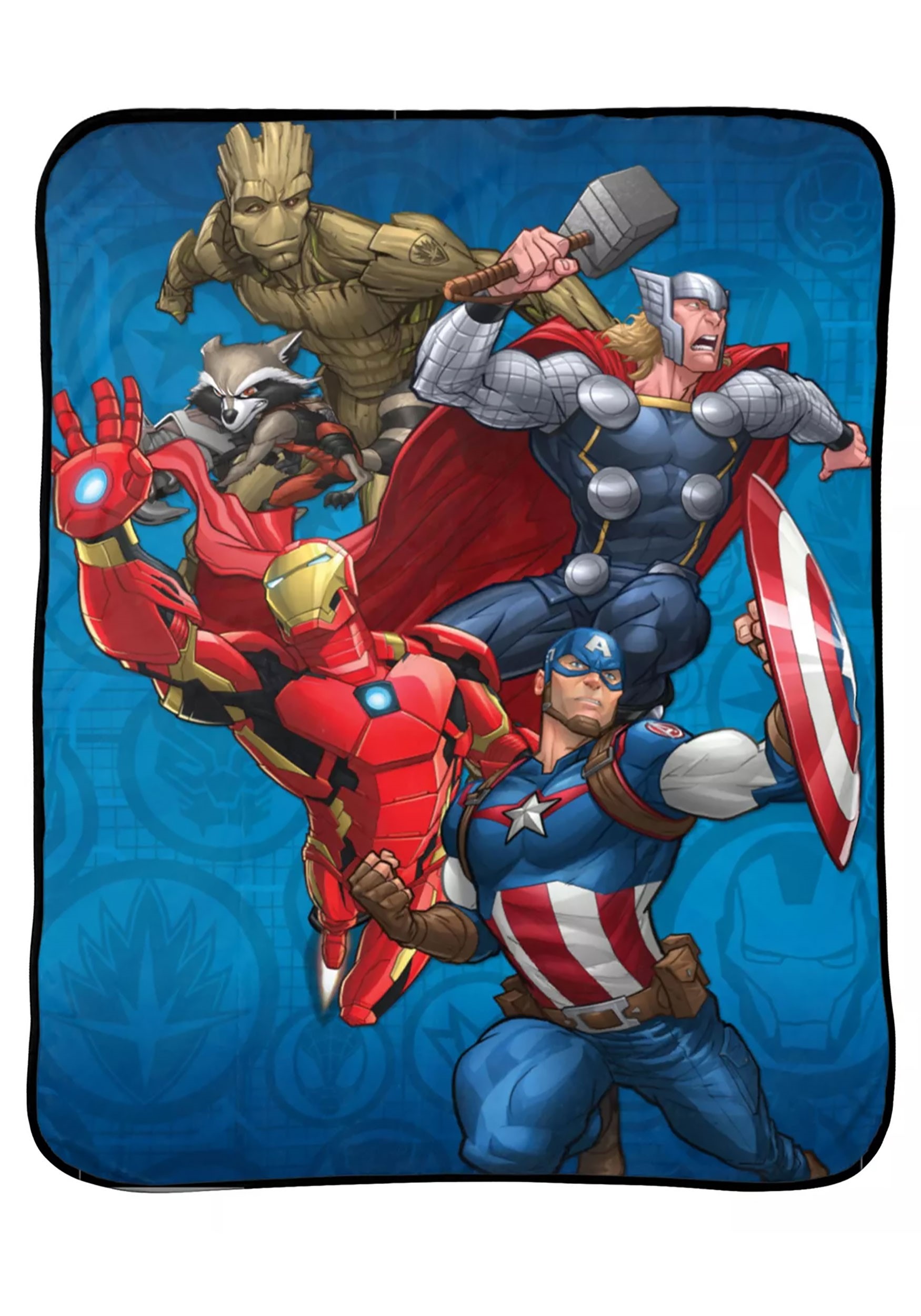 Avengers Marvel Movers Throw