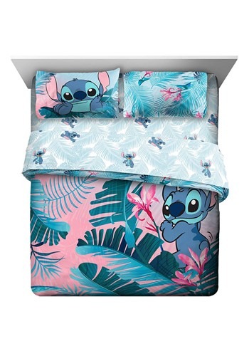 Lilo & Stitch Floral Fun Full Bed Set
