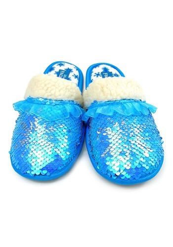 Frozen 2 Elsa Reverse Sequin Slippers