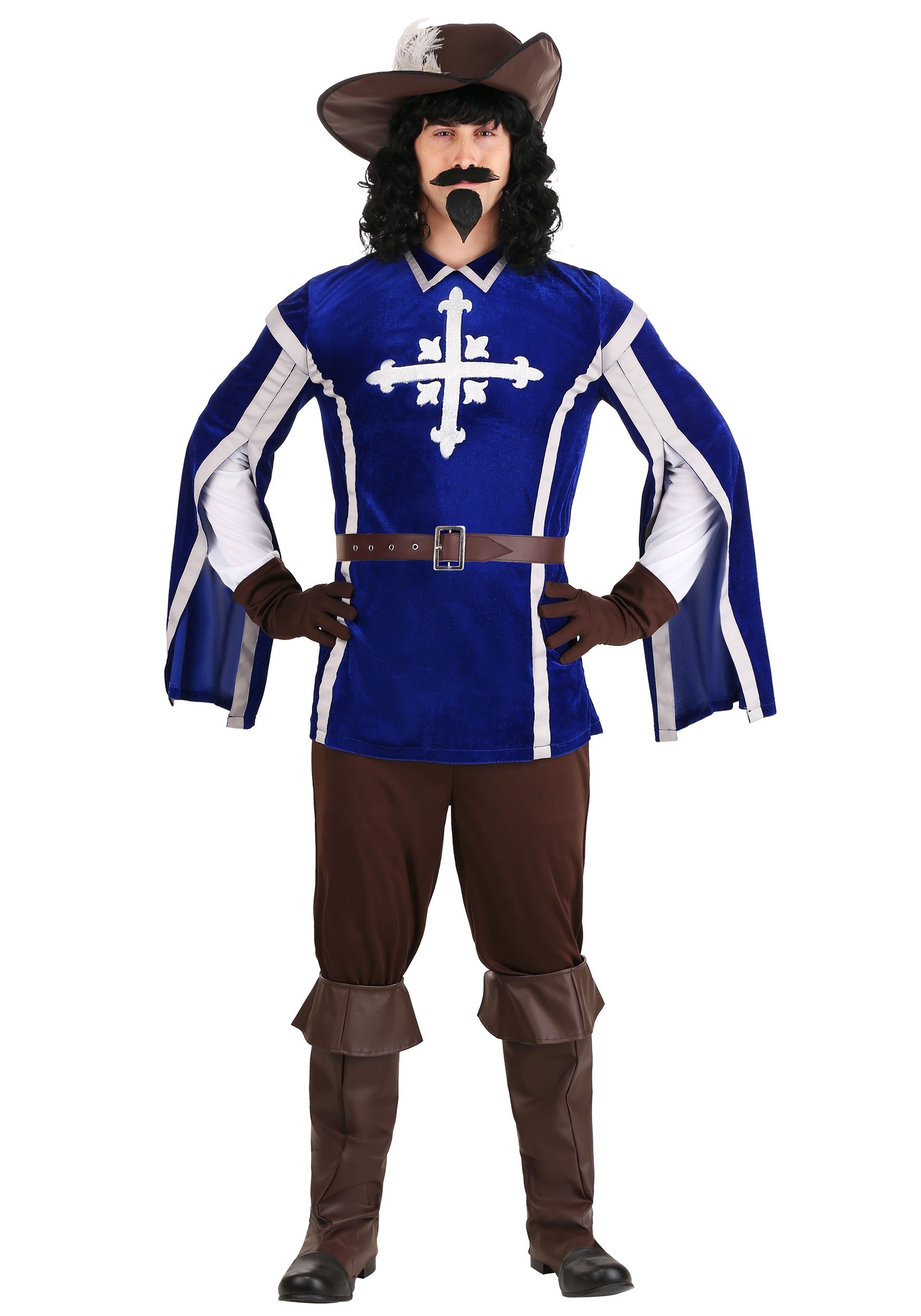 Mighty Musketeer Mens Costume