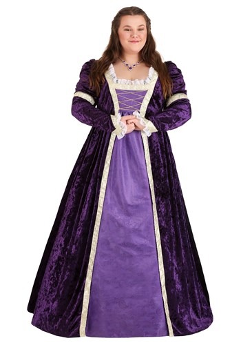 Women's Regal Royal Maiden Plus Size Costume