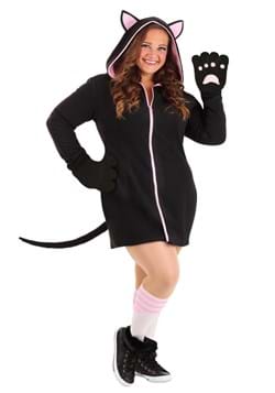 Plus Size Women's Midnight Kitty Costume