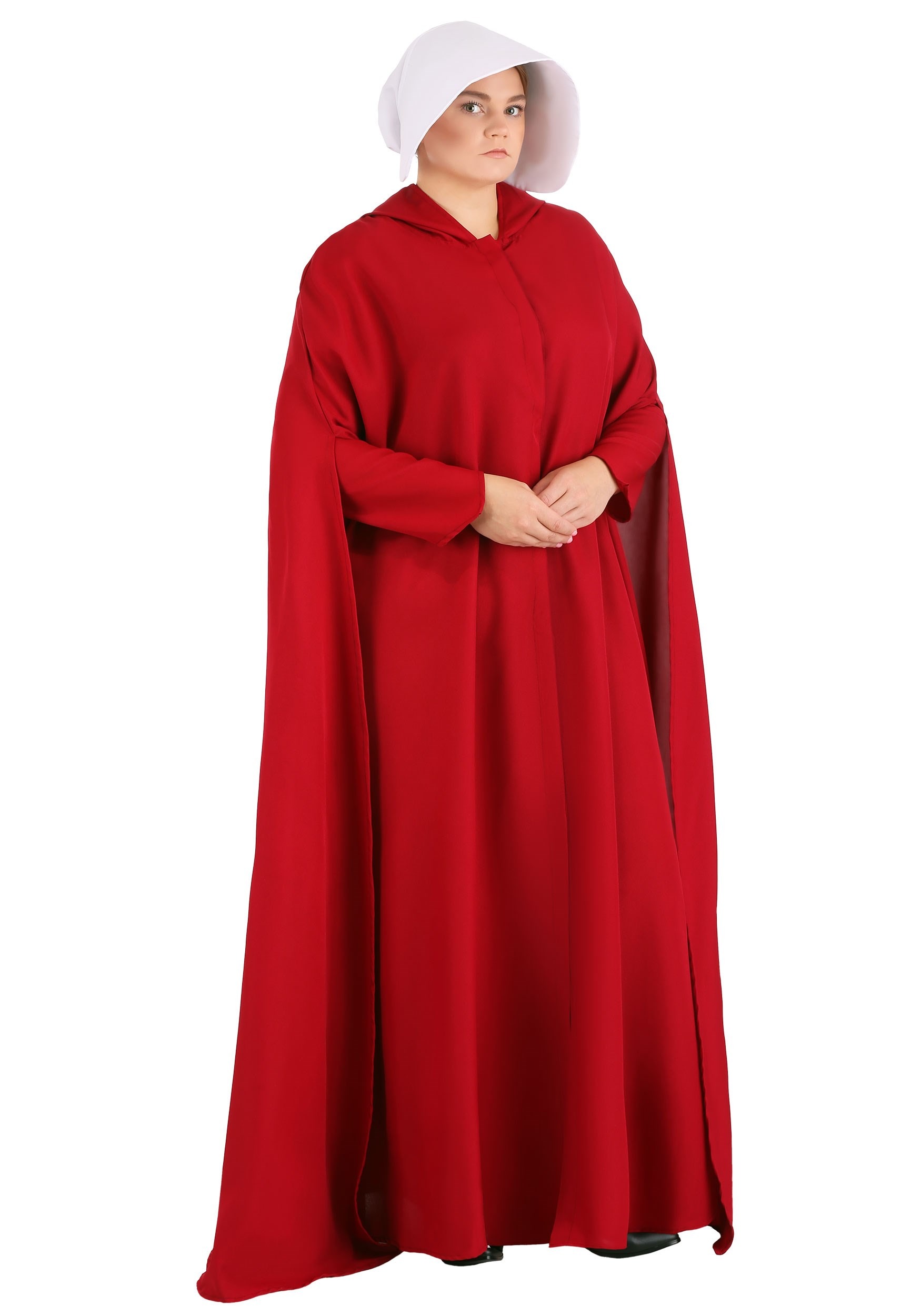 Photos - Fancy Dress FUN Costumes Plus Size Handmaid's Tale Costume for Women | Exclusive Red&#
