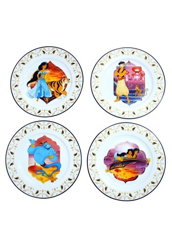 Aladdin Dinner Plates 4 Pack Set