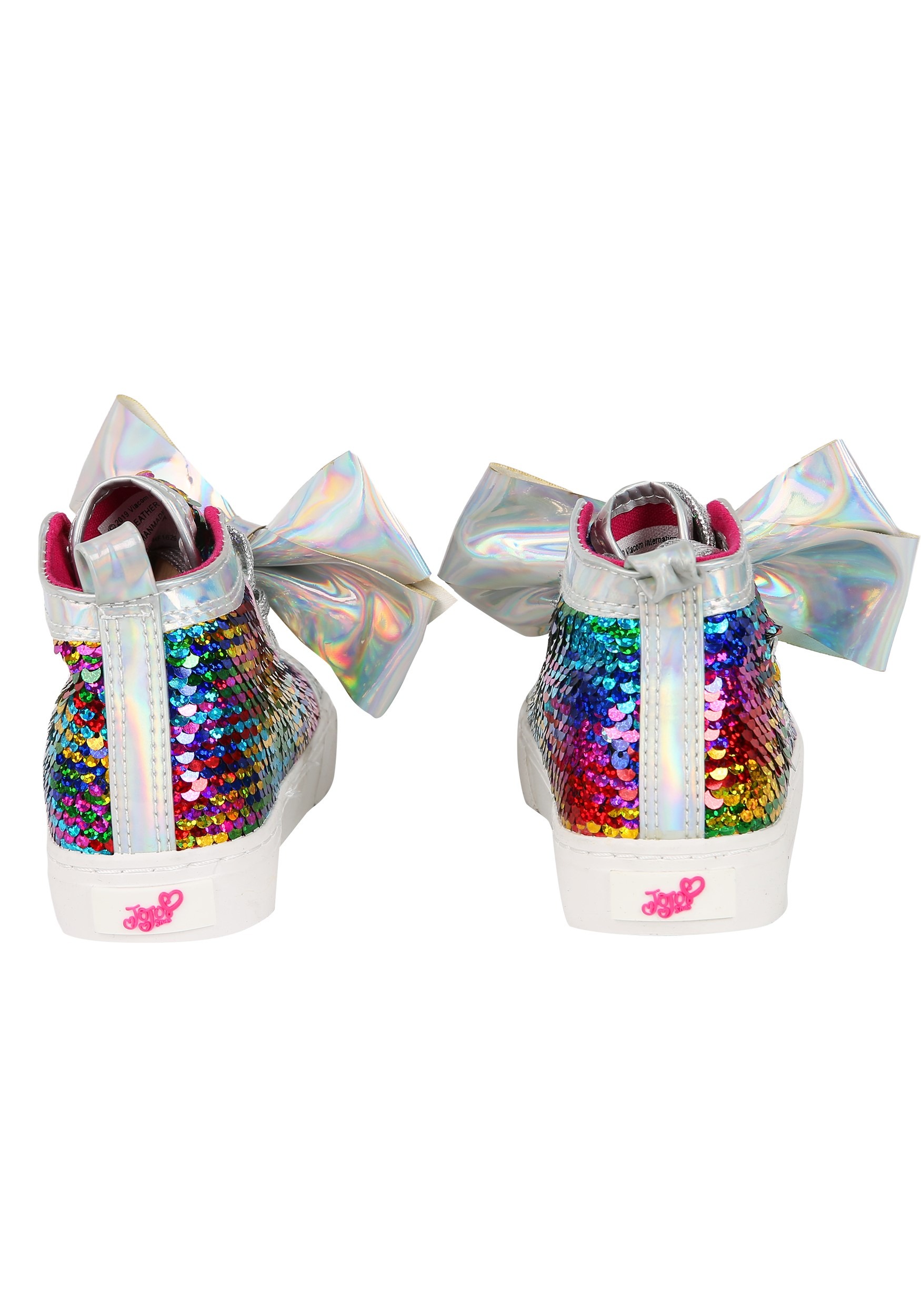 Jojo Siwa Rainbow Sequin Girls Sneaker 