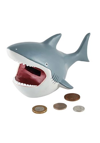 Deep Sea Shark Resin Money Bank