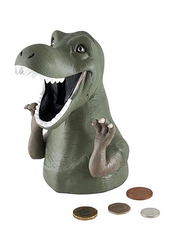 Dinosaur Resin Money Bank