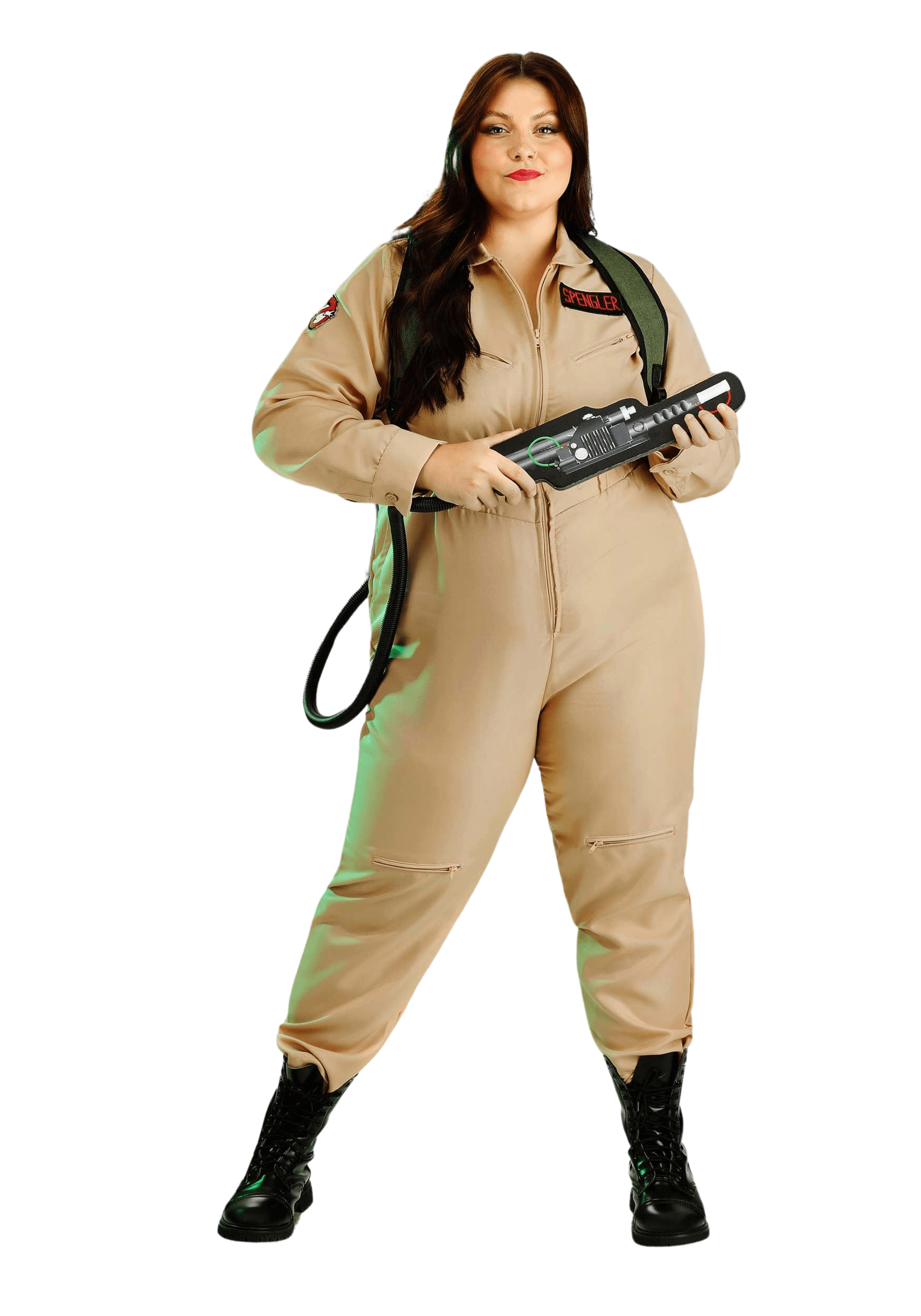 Plus Size Womens Ghostbusters Costume Jumpsuit | Plus Size Movie Costumes