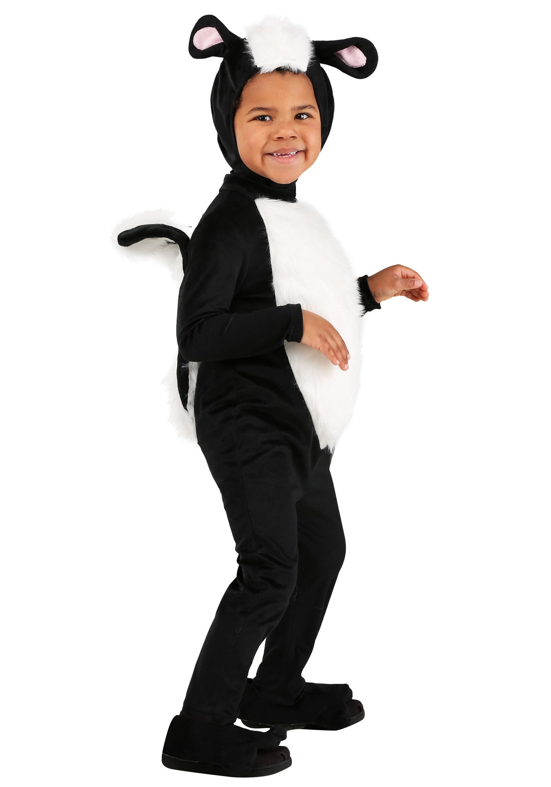 Photos - Fancy Dress FUN Costumes Skunk Toddler Costume Black/White FUN0575TD