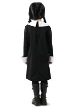 Kids Addams Family Wednesday Addams Costume back