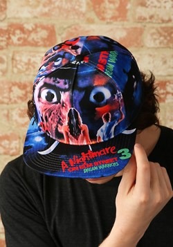 Nightmare on Elm Street Poster Adult Snapback Hat