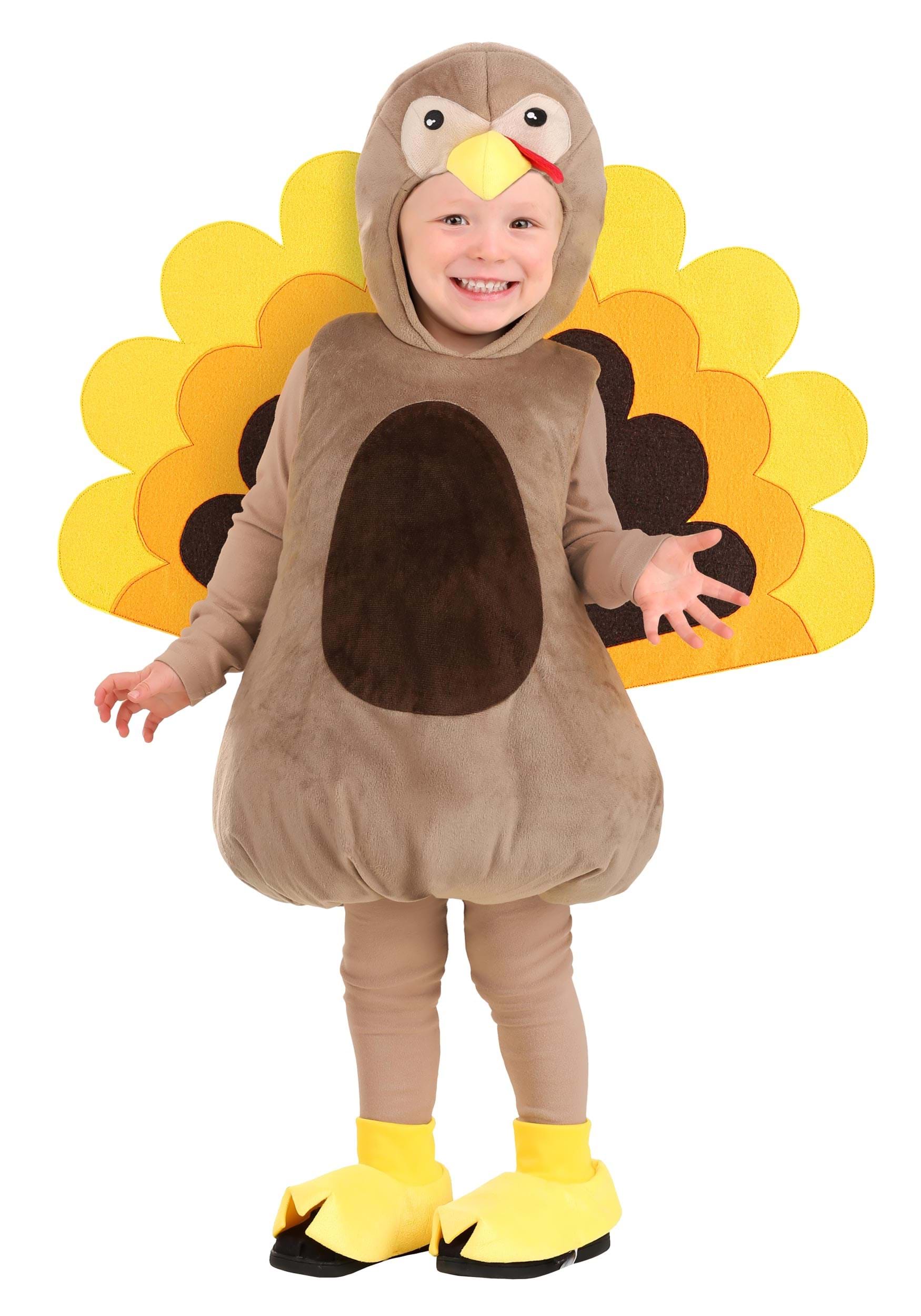 Crafty Turkey Toddler Costume