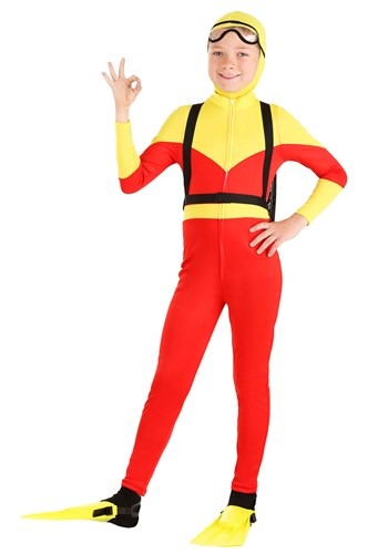 Sunny Steve Scuba Diver Kid's Costume