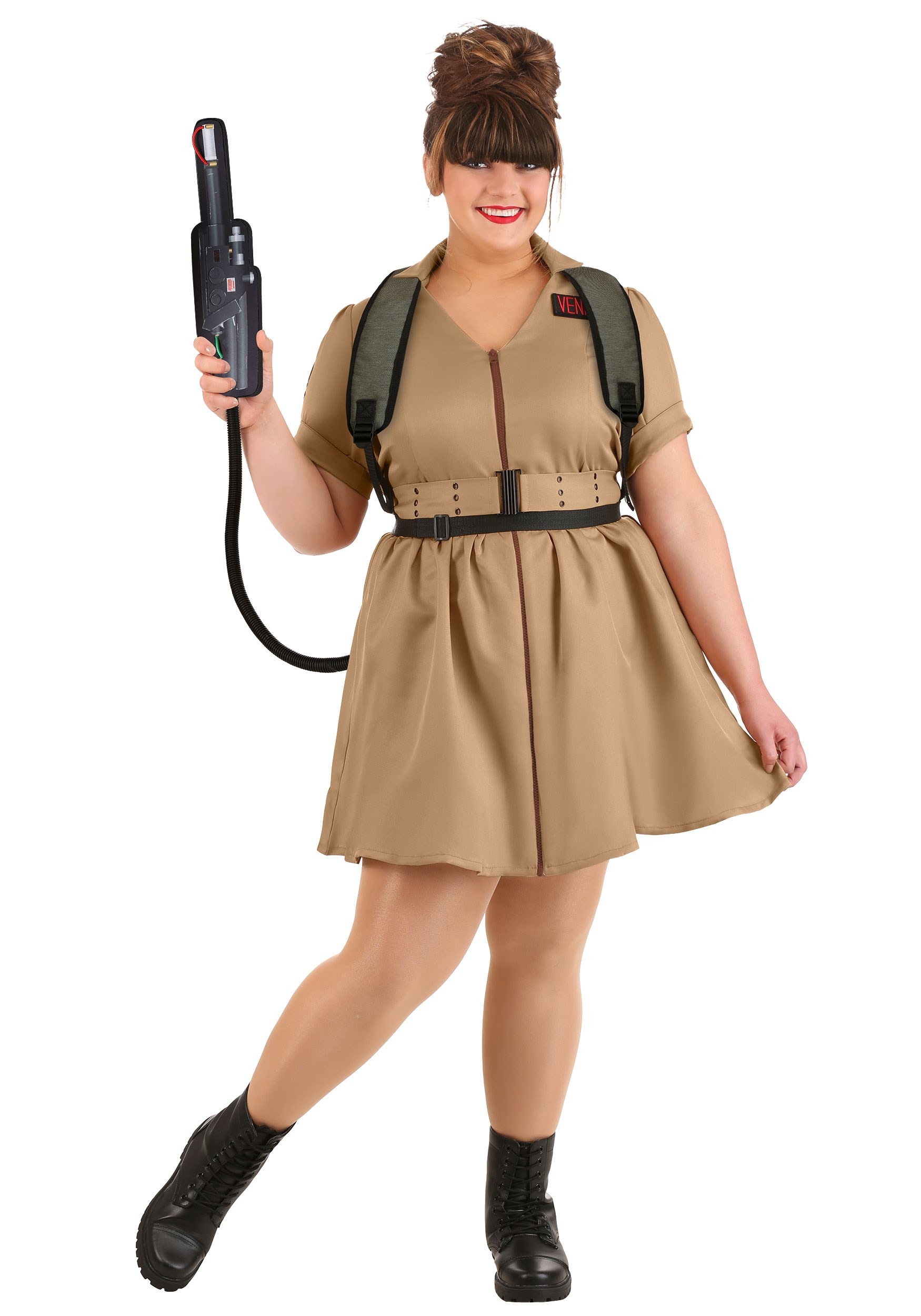 Photos - Fancy Dress Ghostbusters FUN Costumes Plus Size  Women's Costume Dress | Movie Costumes 