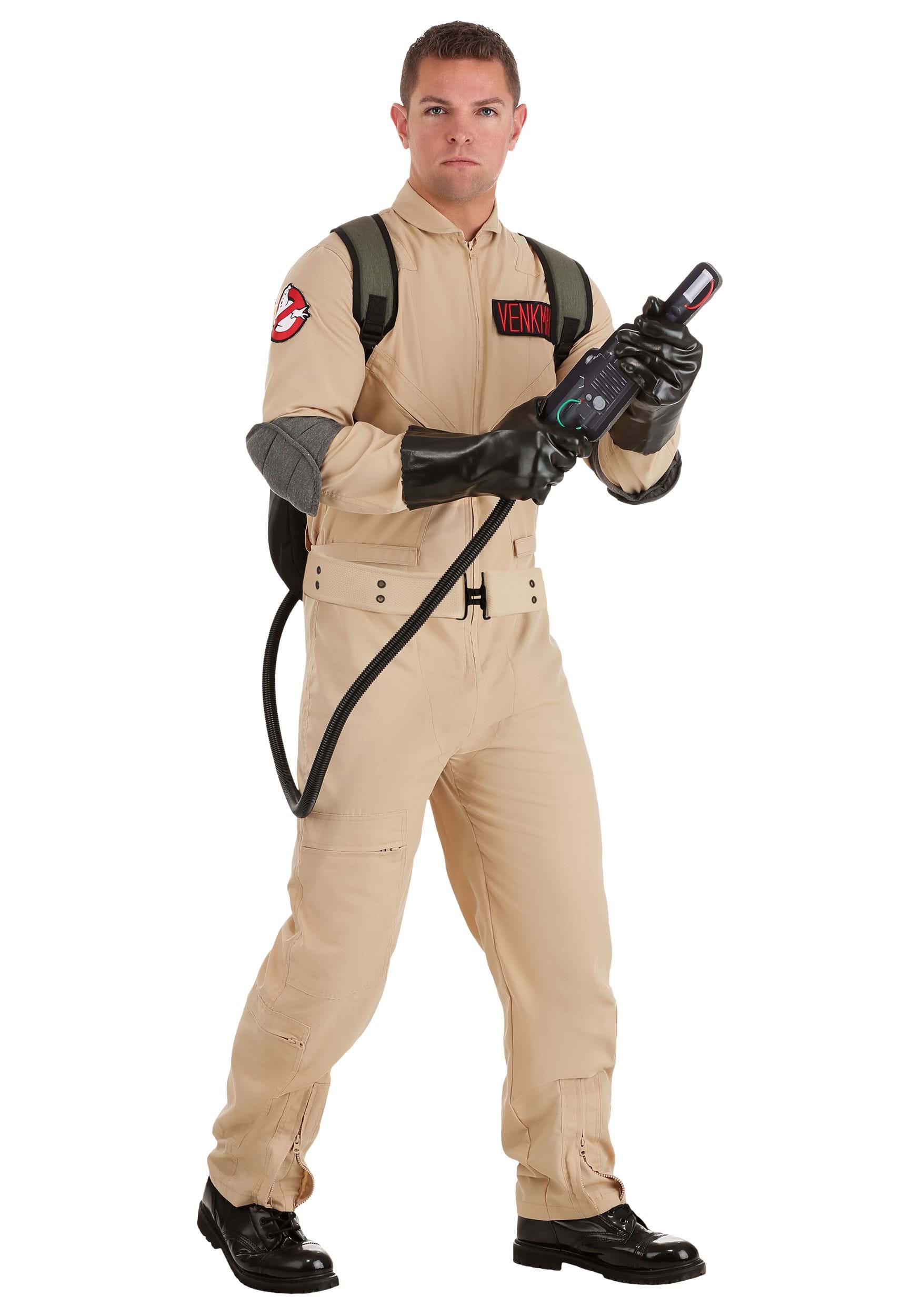 Mens Ghostbusters Cosplay Costume