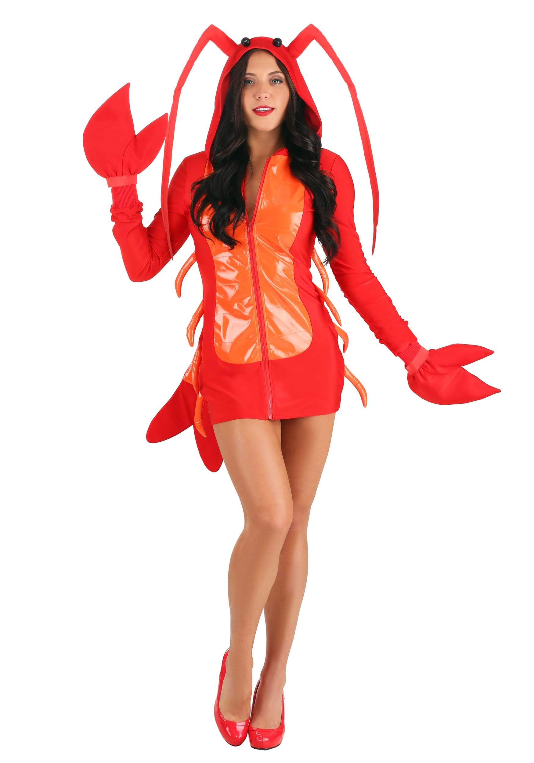 Glamorous Lobster Womens Costume