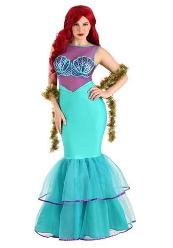 Shell-a-brate Mermaid Women's Costume Main